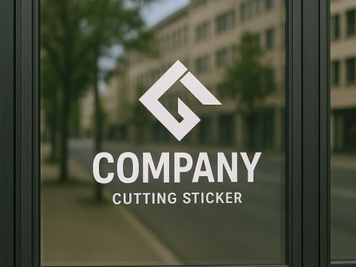 オフィスの会社ロゴ