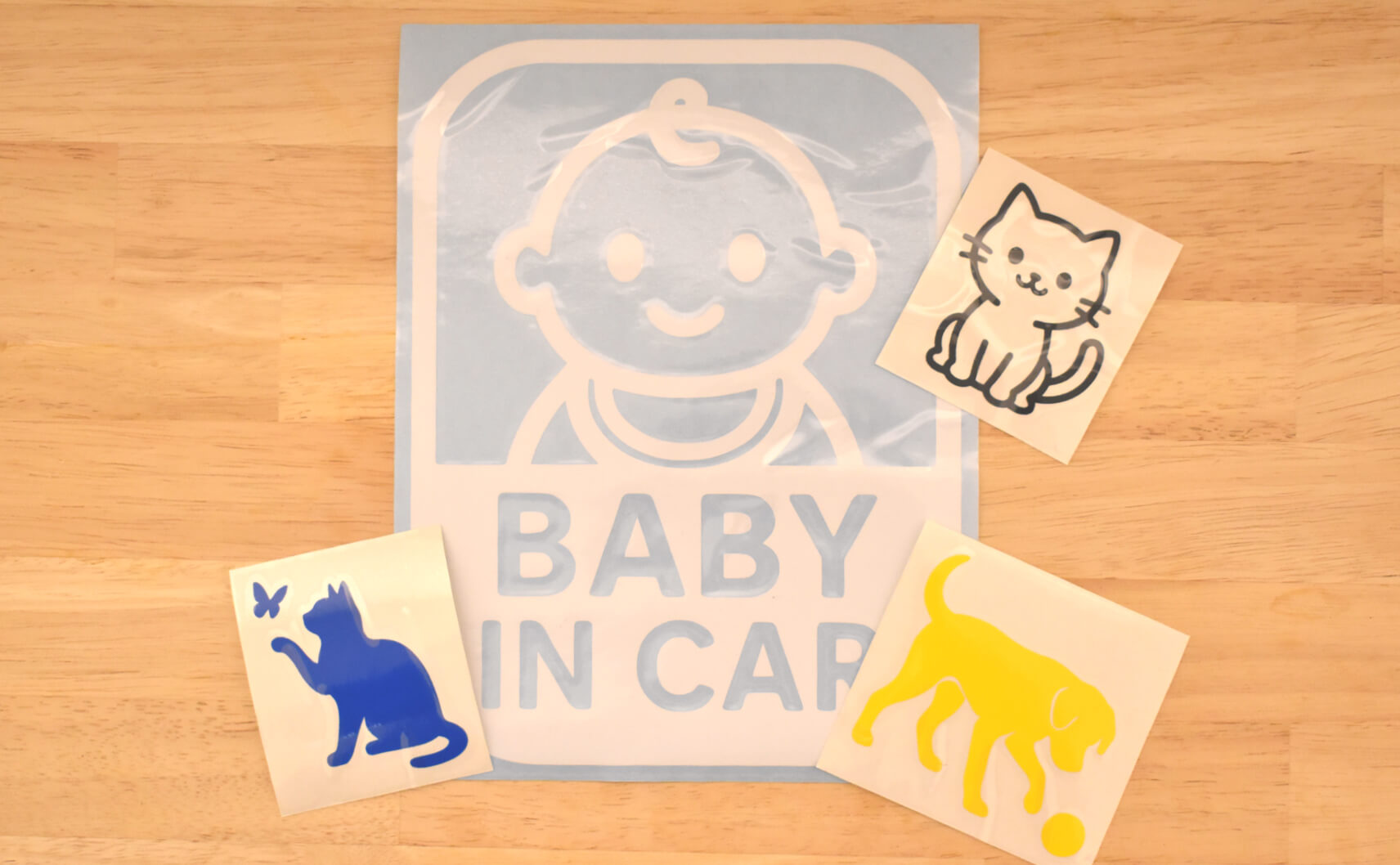 サンプルステッカー