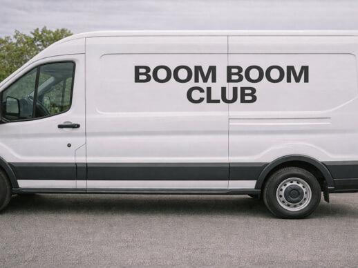 チーム車両・送迎車のステッカー