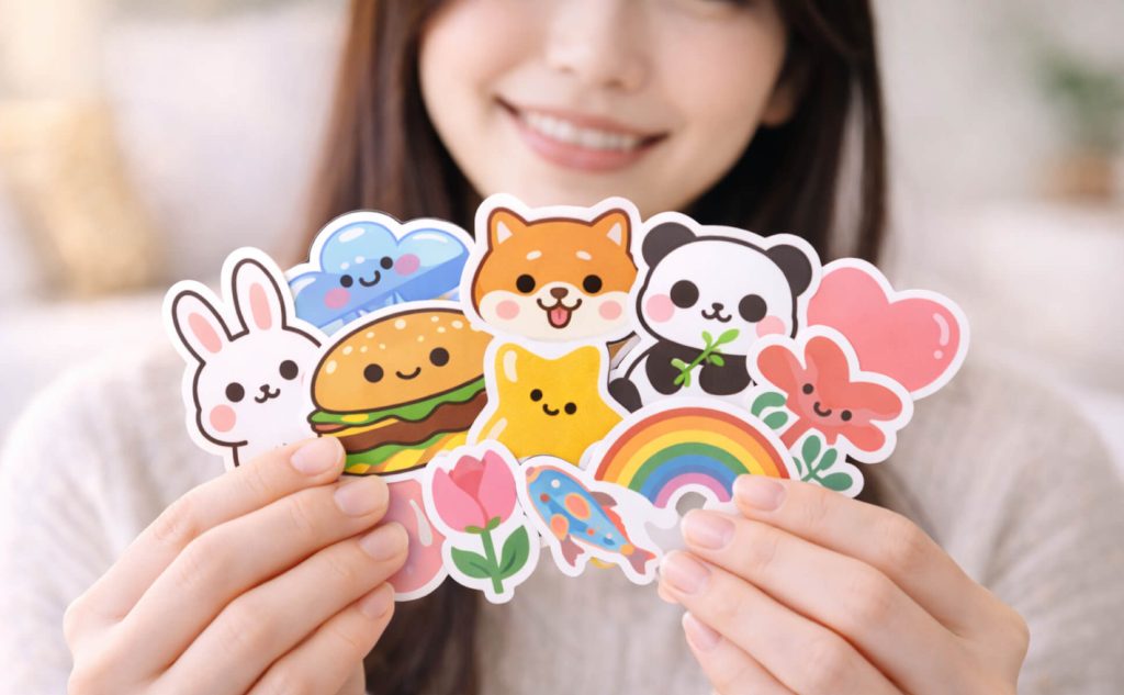 剥がしやすいステッカーとは？選び方・素材・貼り方をわかりやすく解説